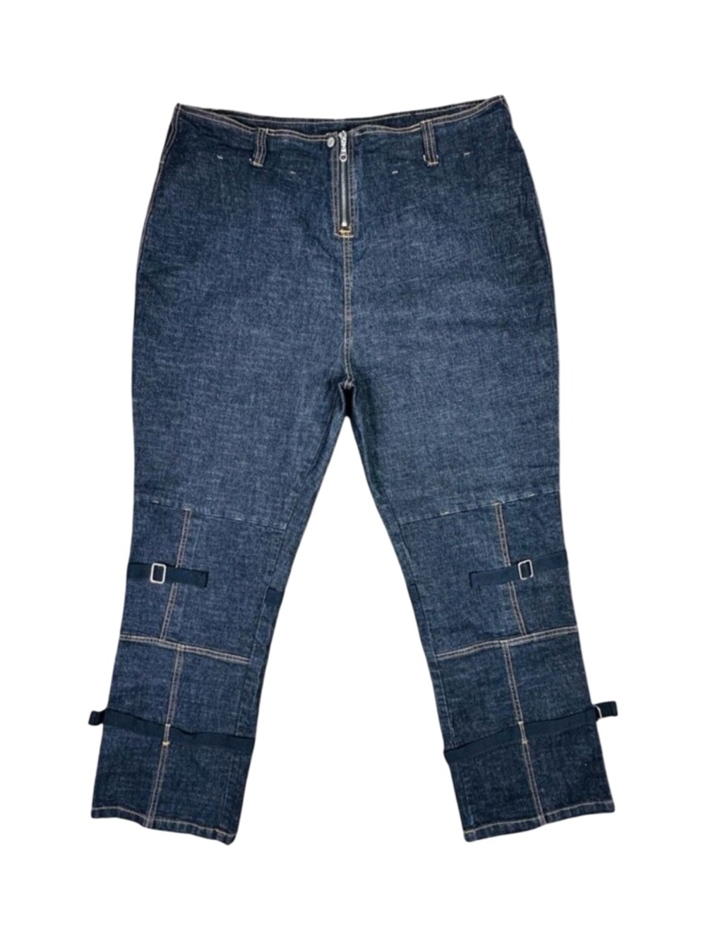 Vintage Y2K Urban Culture For Her Denim Dark Wash Jeans - Size 24